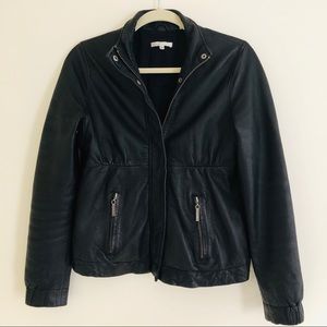 Vince Leather Jacket XS
